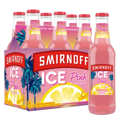 Smirnoff Ice Pink Lemonade 6pk Btl 11.2oz