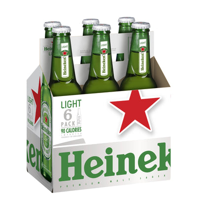 Heineken Light 6pk Btl 12oz | Liquor Delivery | ShopSK - Buy