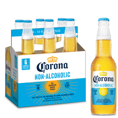 Corona Non-Alcoholic 6Pk Btl 12oz