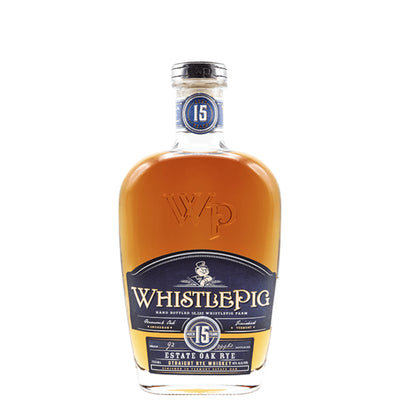 WhistlePig 15 Years Old Estate Oak Rye 750ml