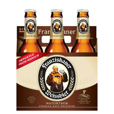 Franziskaner Hefe Weisse 6pk Btl 12oz