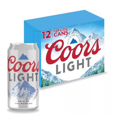 Coors Light 12pk Can 12oz