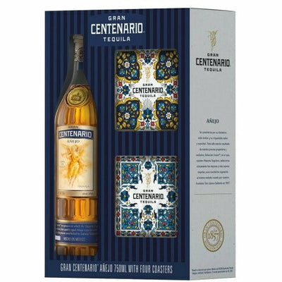 Gran Centenario Anejo Tequila W Coasters 750ml ShopSK